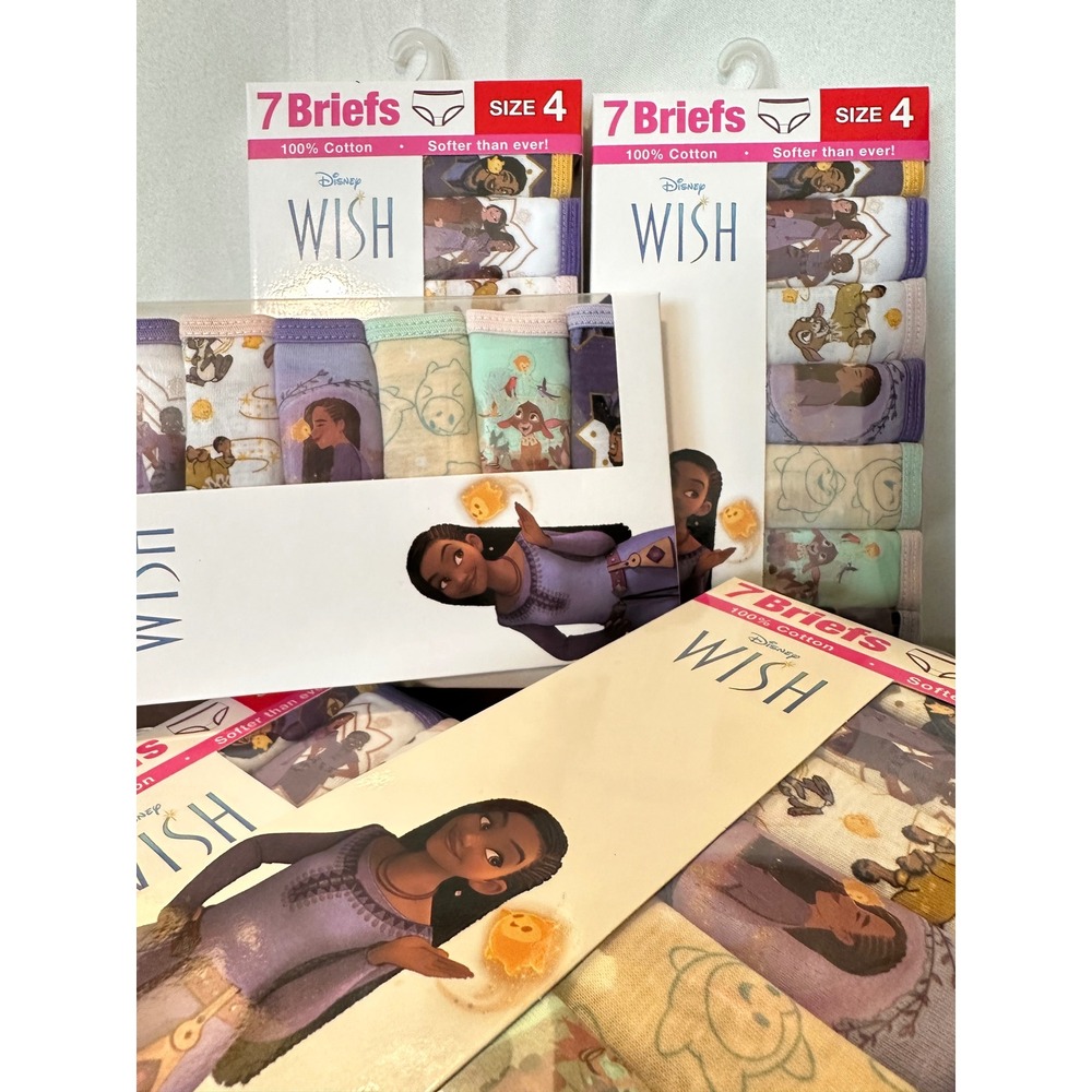 Disney Wish girl's underwear briefs - Picture 3 of 5